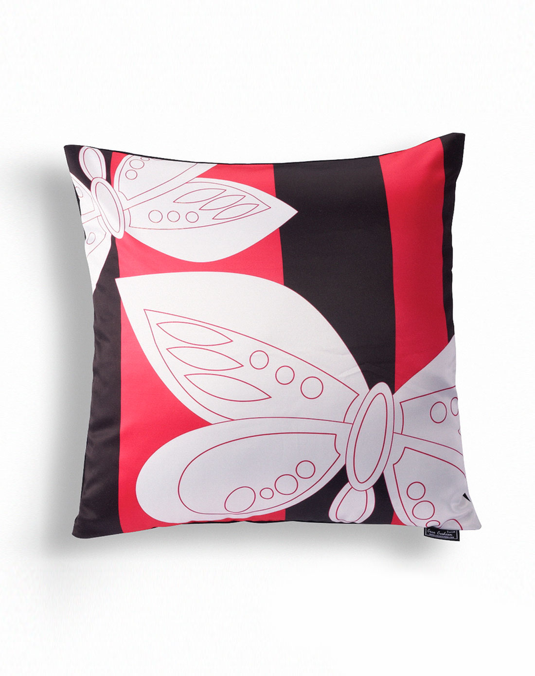 品牌-6----夜场Coco Cushion 艺术蜻蜓玫红靠垫套(加含靠垫芯)AT101A003525_唯品会