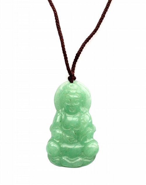 云雅TISRINA云雅彩宝天然东陵玉观音吊坠价格