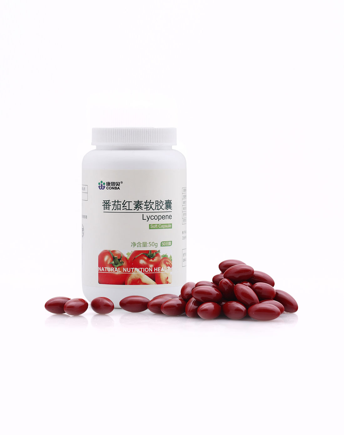 康恩贝conba食品专场番茄红素软胶囊 100粒