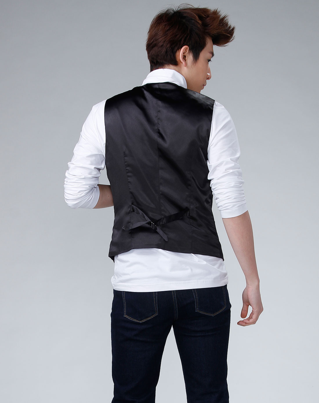 unisex-黑色时尚马甲_唯品会名牌时尚折扣网