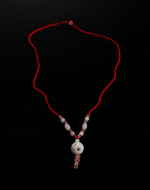 博金珠宝翡翠招财转运八面玲珑球项链_唯品会