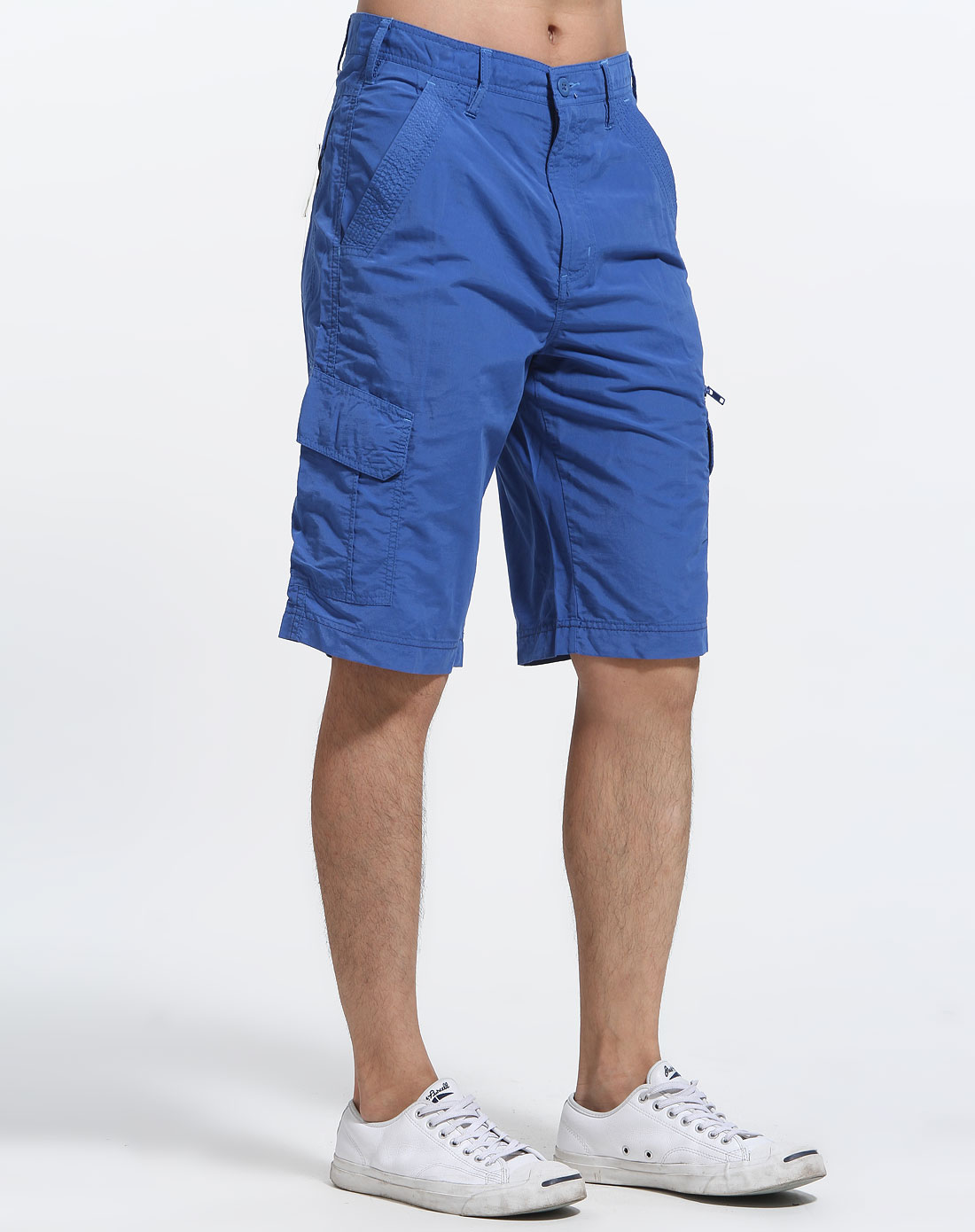 堡狮龙bossini-<em>深蓝色</em>休闲<em>短裤</em>