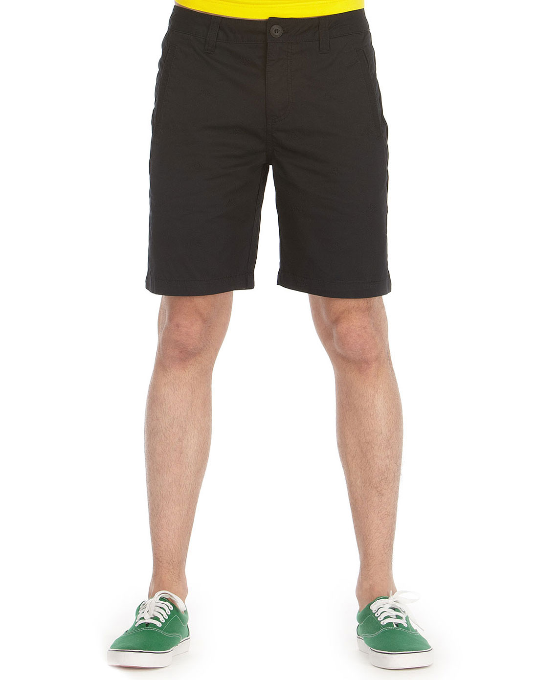 卡帕Kappa黑色时尚短裤K0132DY03-990_唯品会