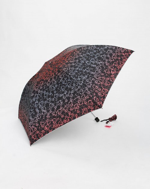 梅花SUSINO伞专场橘\/黑色陵兰叙三折铅笔伞价