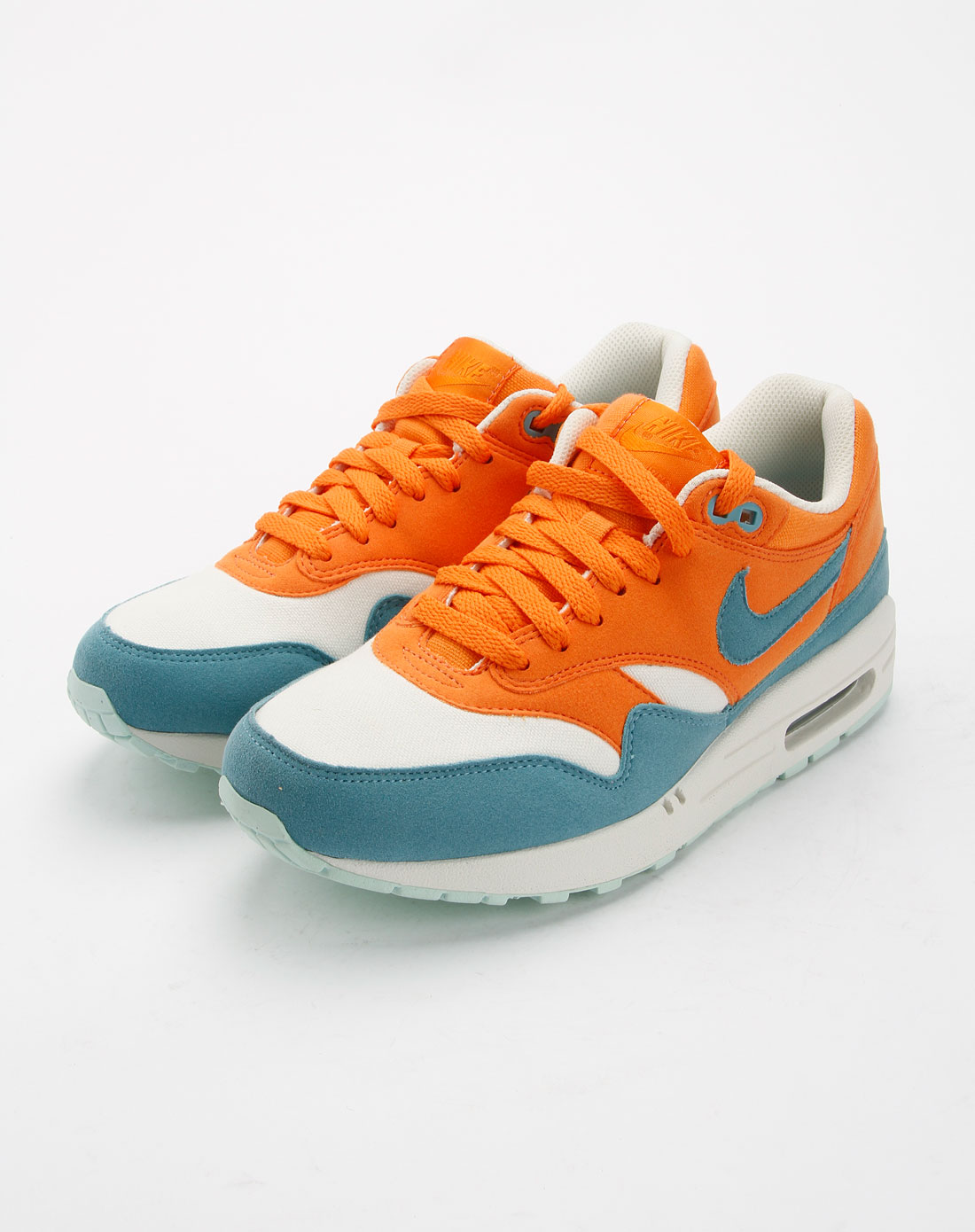 耐克nike男装专场-蓝橙色绑带休闲鞋