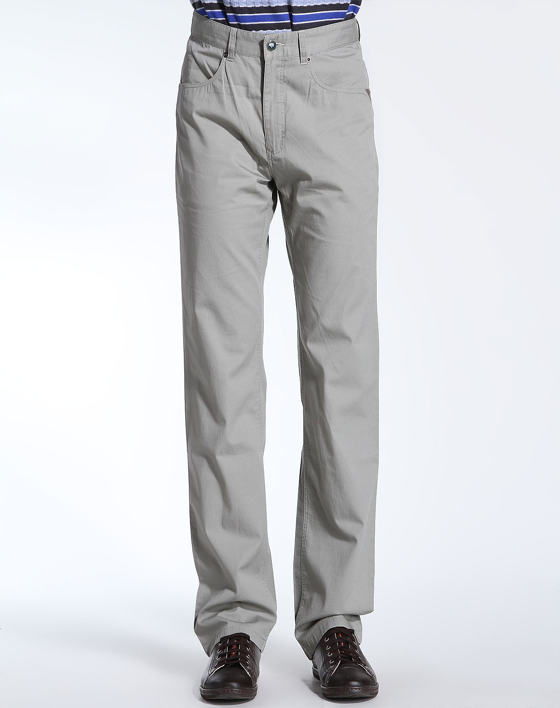 UCLA米灰色休闲长裤AP6-UHM6120K