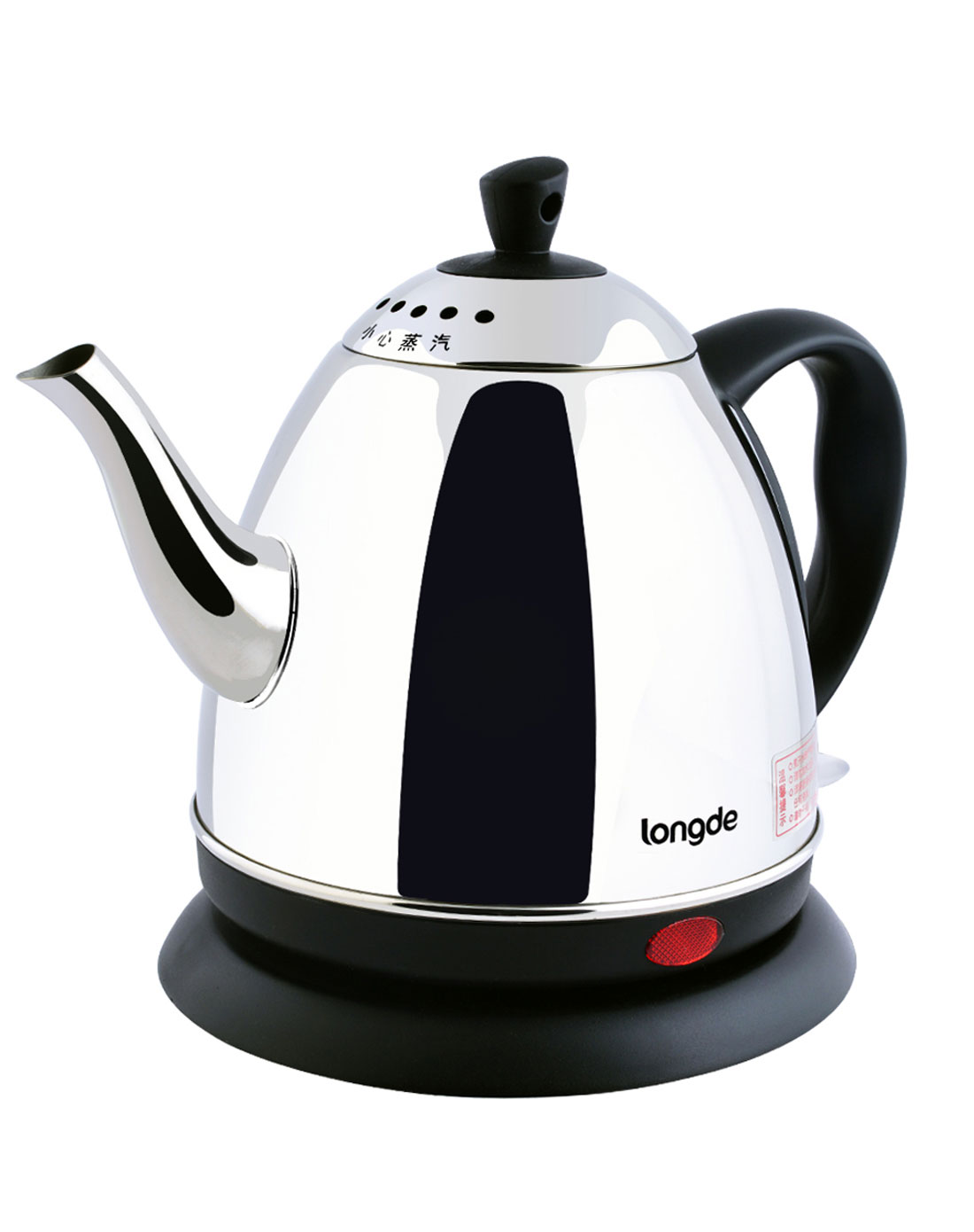 科立泰&龙的电器专场龙的0.8L全不锈钢经典壶嘴电水壶NK-766_唯品会