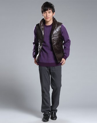 丹戈迪亚DANGEDIYA深<em>咖啡色</em>个性休闲<em>羽绒马</em>