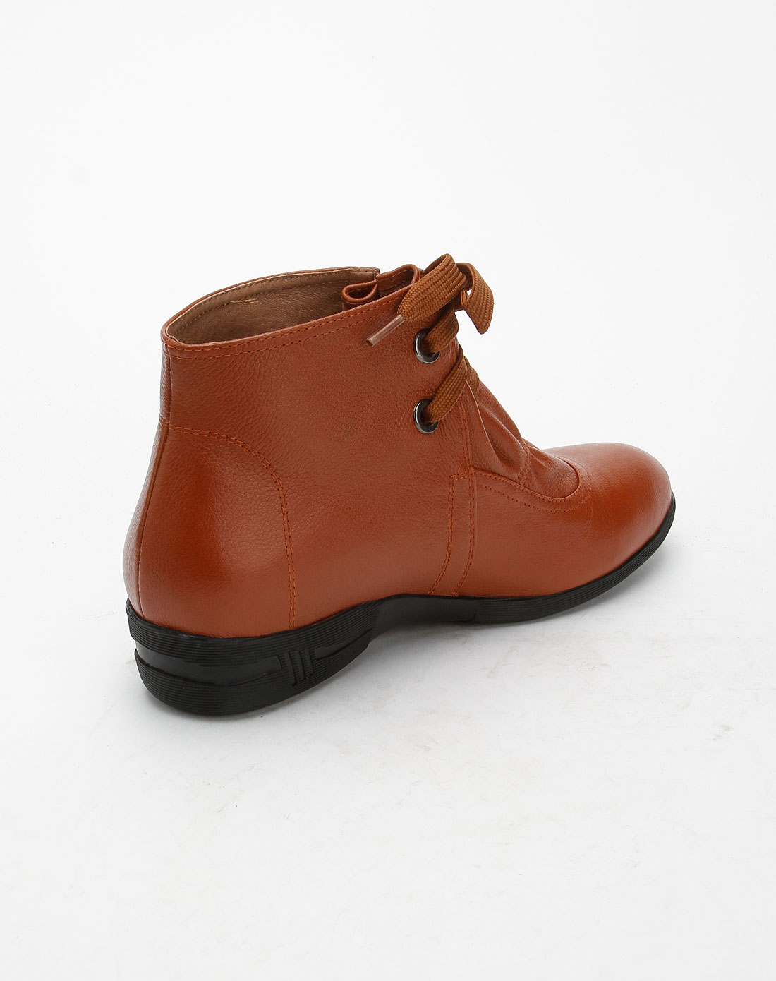 <em>哥雷夫</em>UK GREIFF男<em>女鞋</em>女款 红棕色系带简约