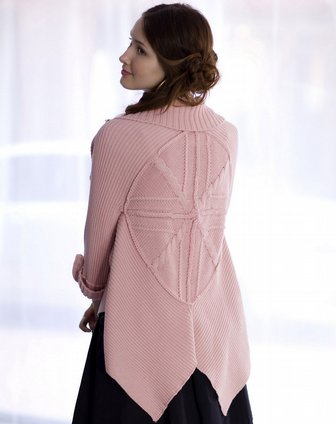 lisa粉红勾<em>花毛衣外套</em>aw142810