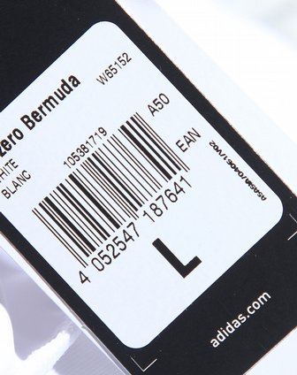 <em>阿迪达斯adidas男款</em>白色舒适<em>短裤</em>W65152_唯