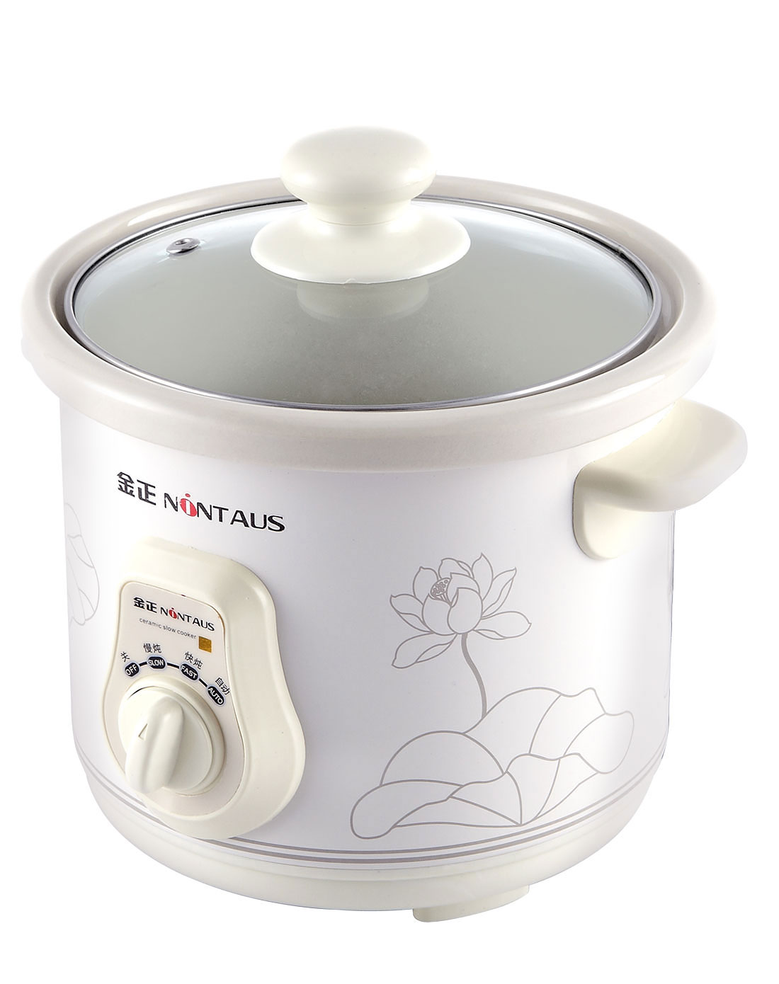金正电器&倍轻松按摩器金正多功能白瓷电炖锅