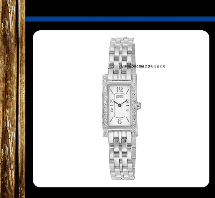 <em>西铁城女款</em>钢带<em>光动能</em>表EG2020-79A_唯品会