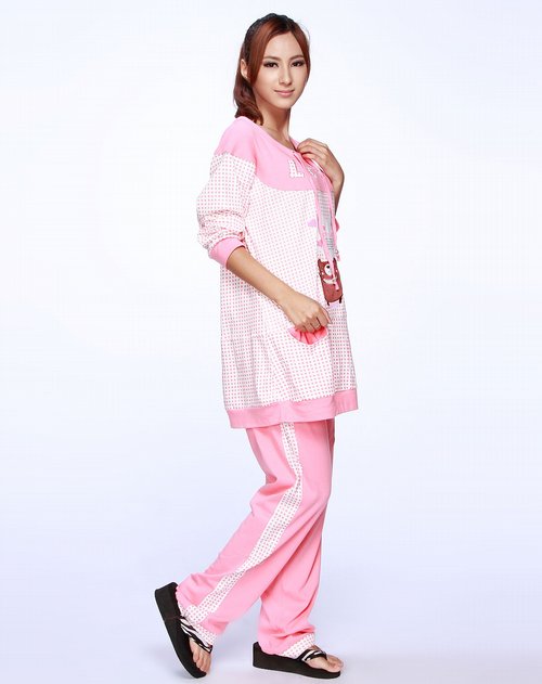 品牌多拉美女款珊瑚红<em>睡衣</em>_唯品会<em>名牌</em>时尚折