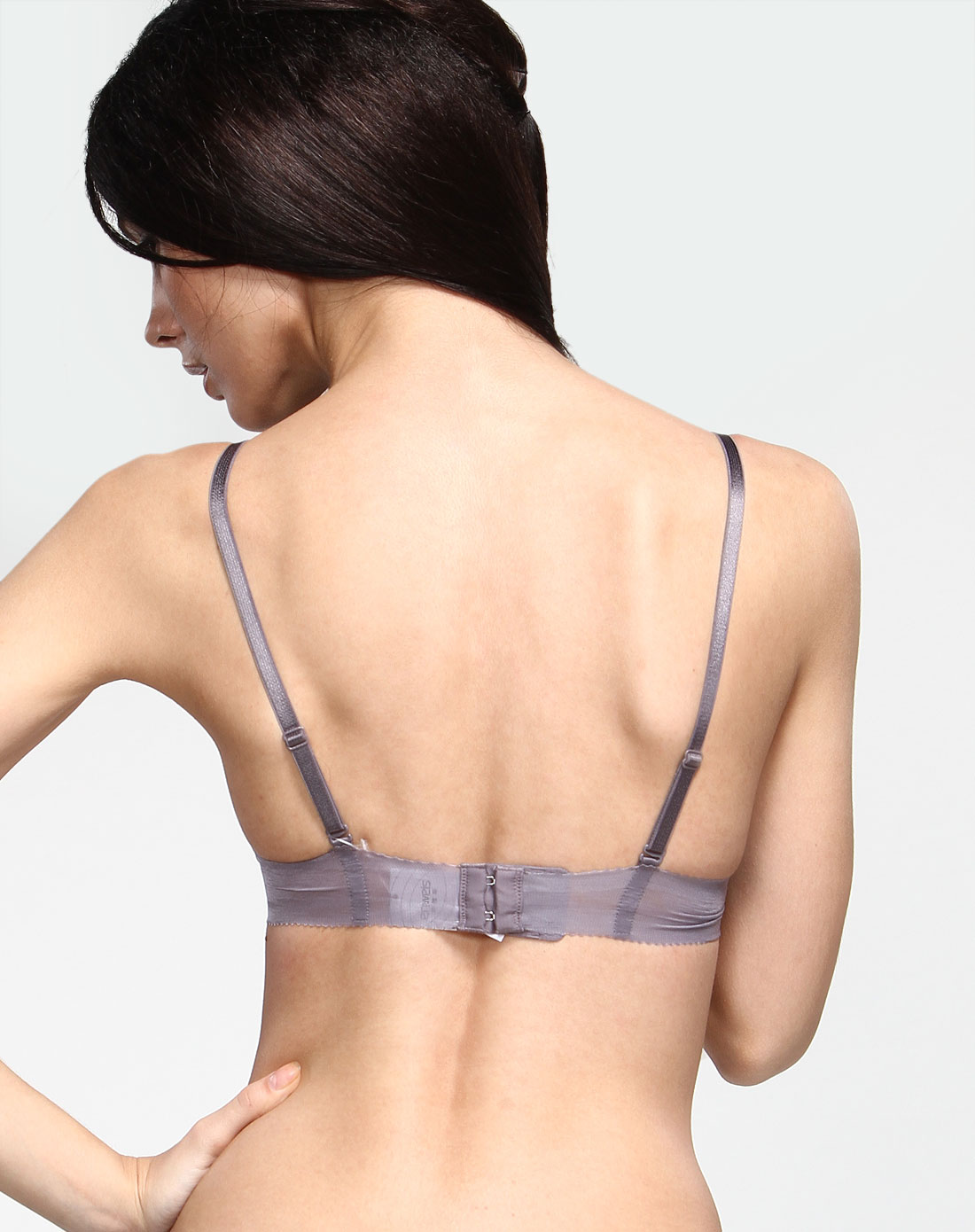 伊维斯&兰卓丽&<em>曼妮芬内衣</em>伊维斯 灰色抹胸