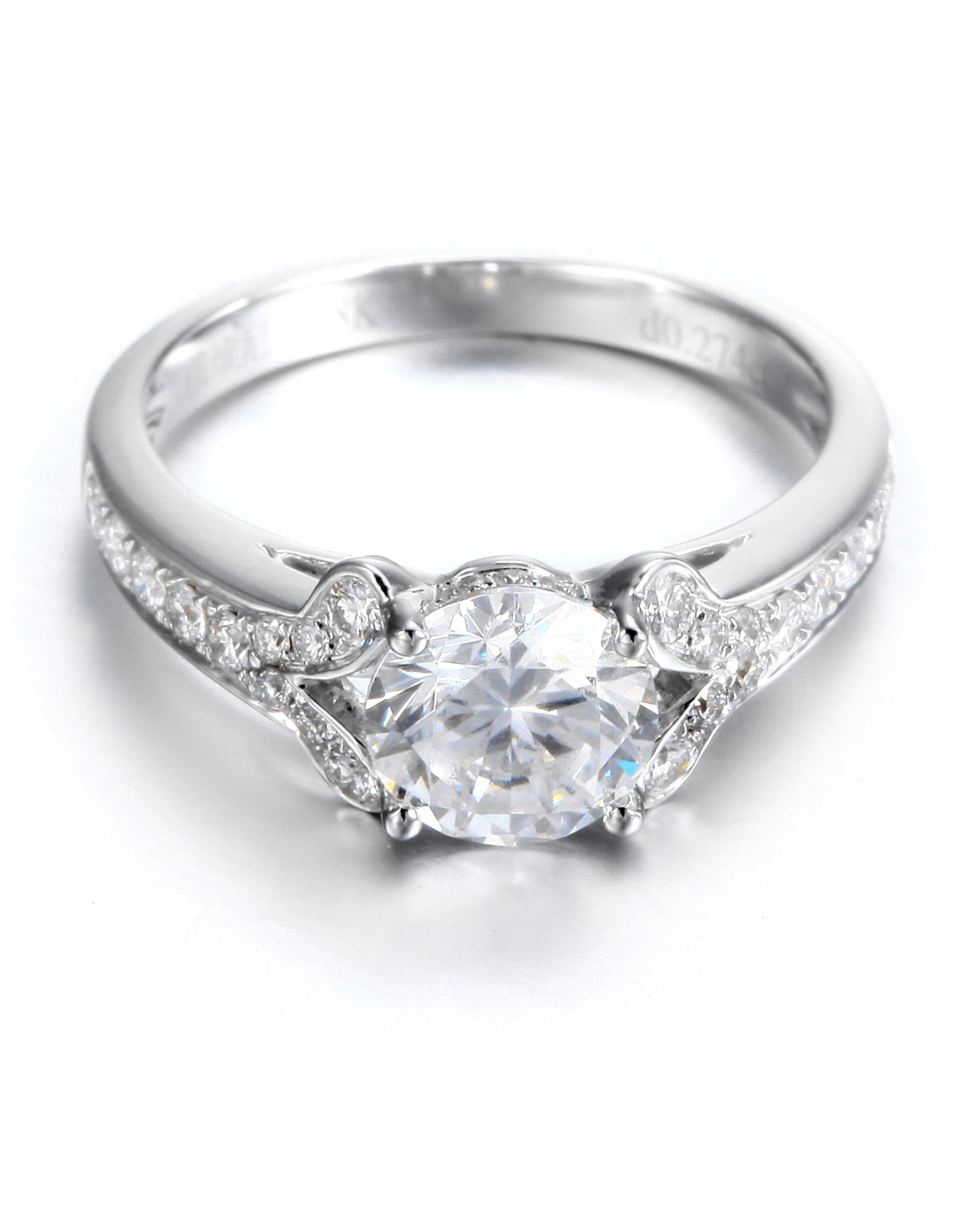 AVIDNILE珠宝专场18K金40分豪华钻石<em>戒指</em>-女