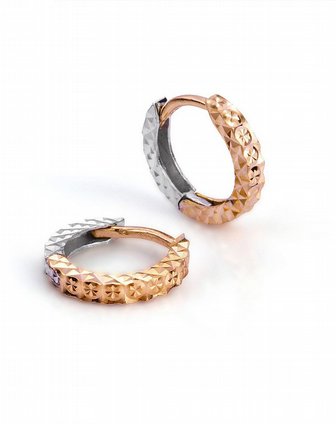 18k耳圈性价比 18k金耳圈耳环耳扣质量好推荐