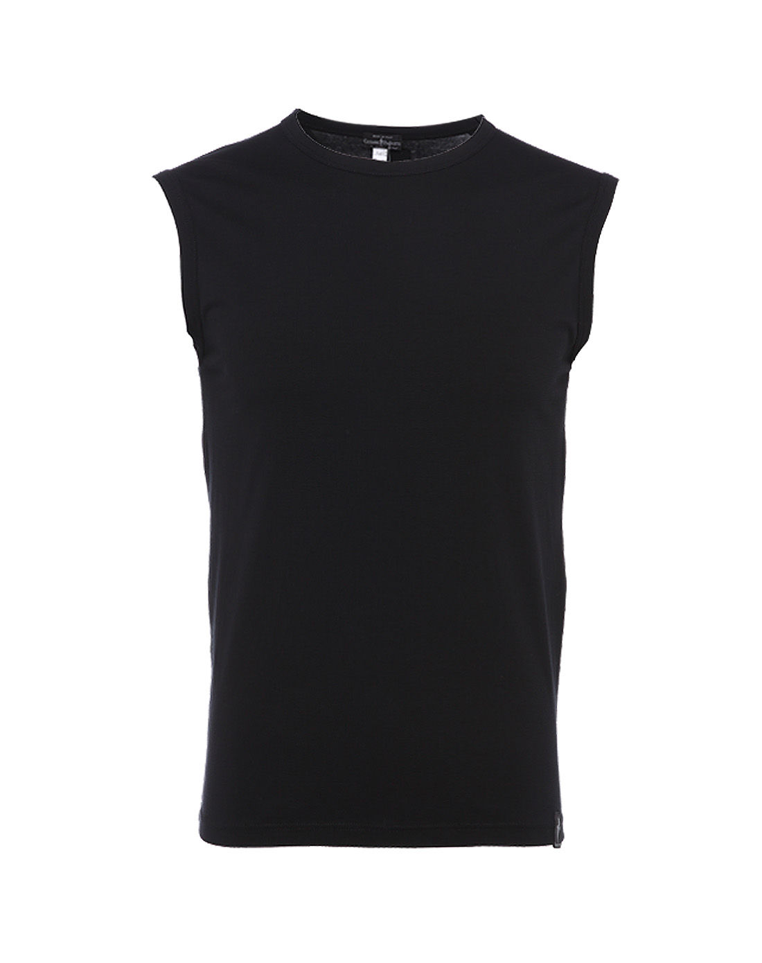 纯棉莫代尔圆领T恤男