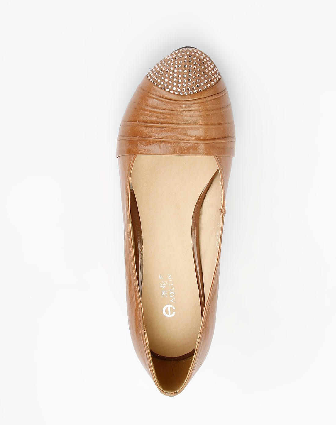 澳伦aolun女鞋专场驼色时尚休闲鞋