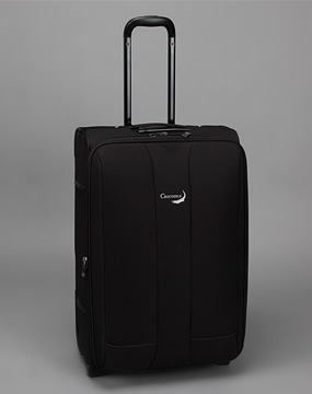 鳄鱼恤crocodile中性黑色拉杆箱3