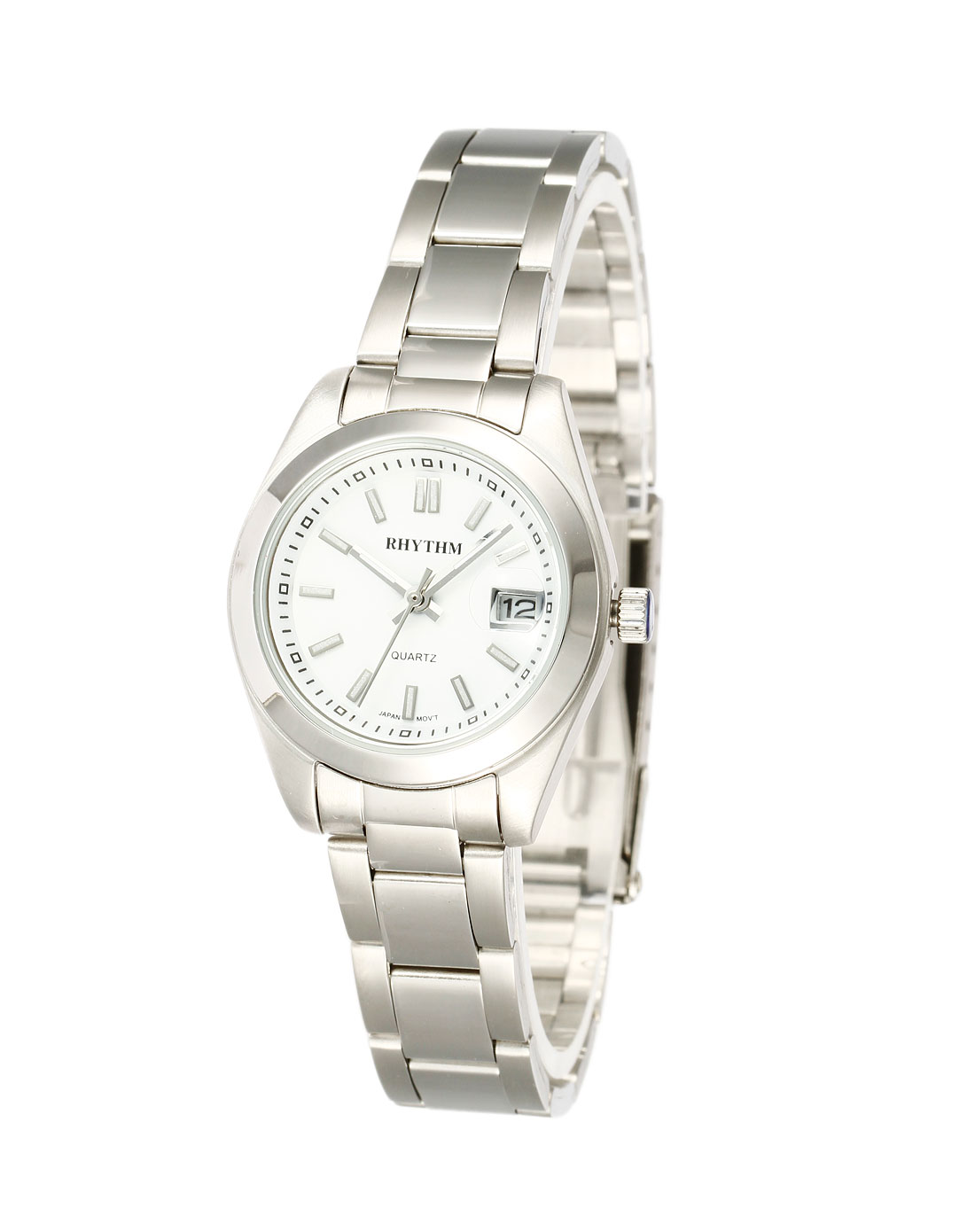 rhythm丽声女款白色时尚情侣系列手表