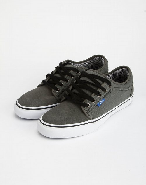 万斯vans男士专场泥灰色系带休闲硫化鞋