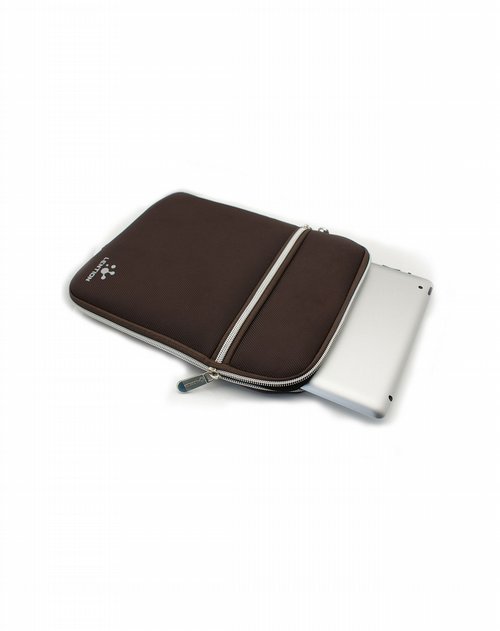 蓝盛苹果配件咖啡色ipad2平板电脑内胆包