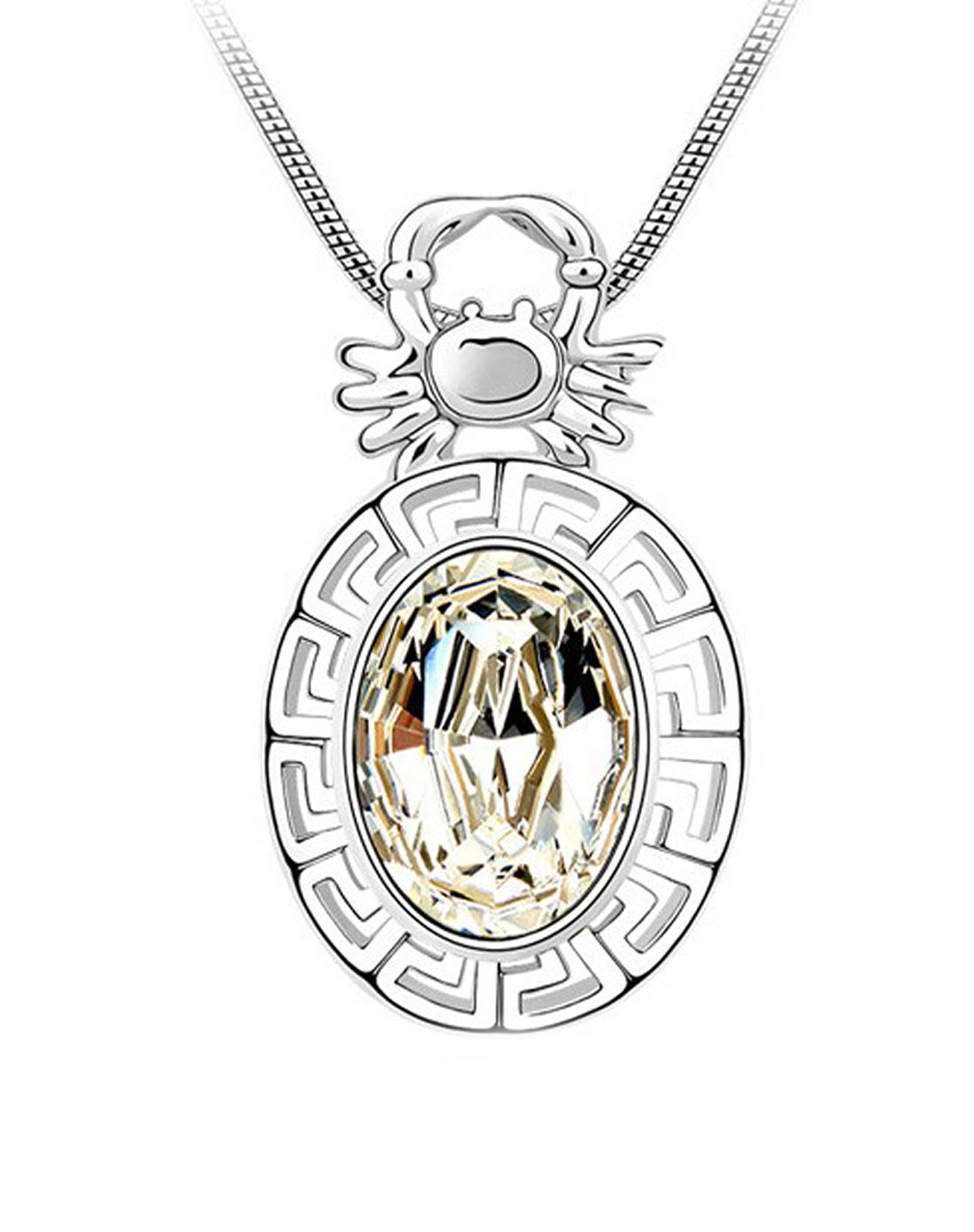 熣璨bright水晶幸运星座项链-巨蟹座