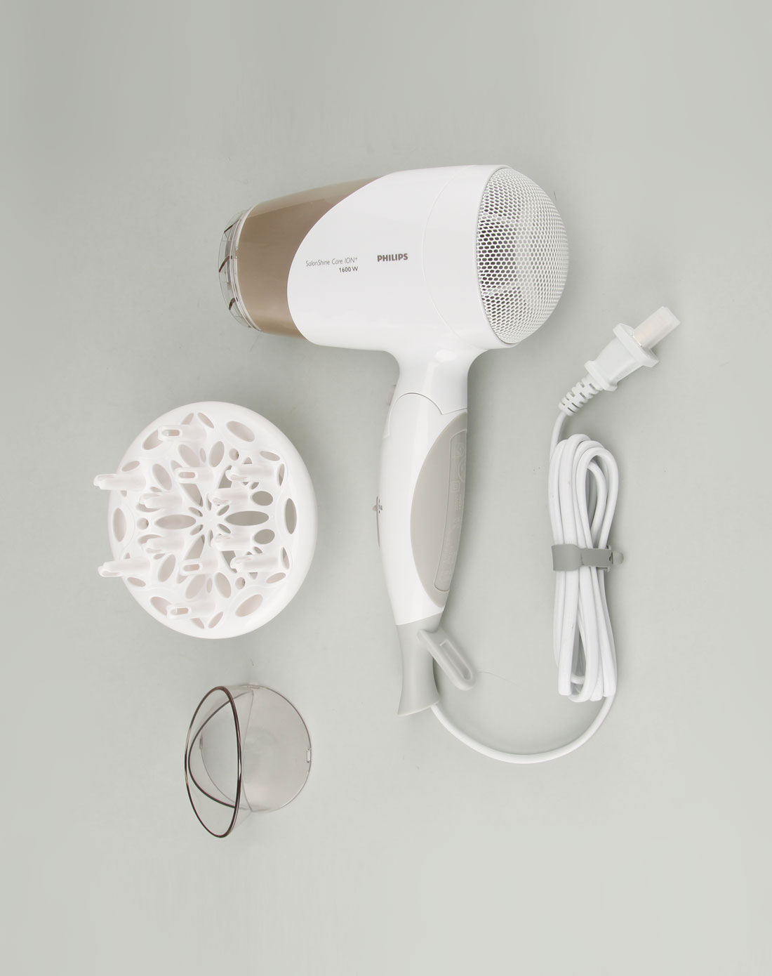 飞利浦philips白/金色电吹风hp8203