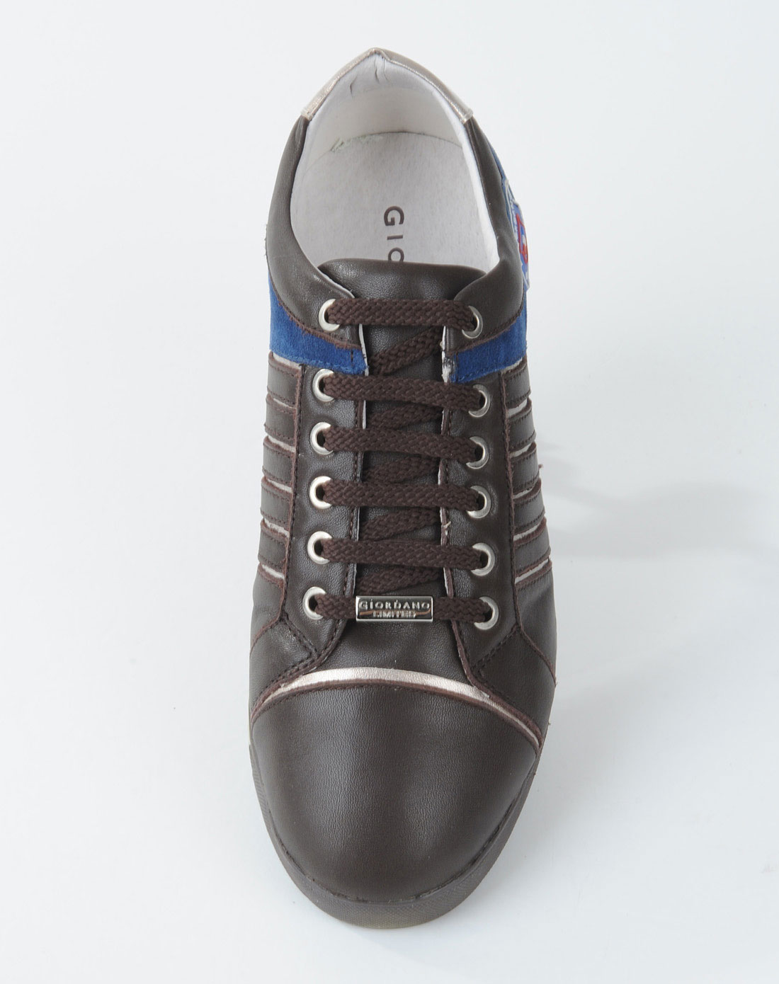 佐丹奴giordano男鞋专场男款棕色休闲皮鞋