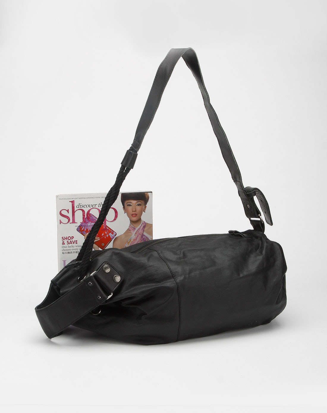 春日潮人包/配件专场纳帕佳la pay-p 黑色手袋