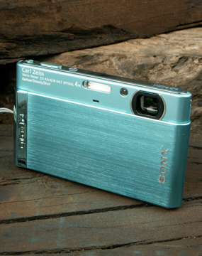 索尼sonydsc-t90数码相机(蓝色)