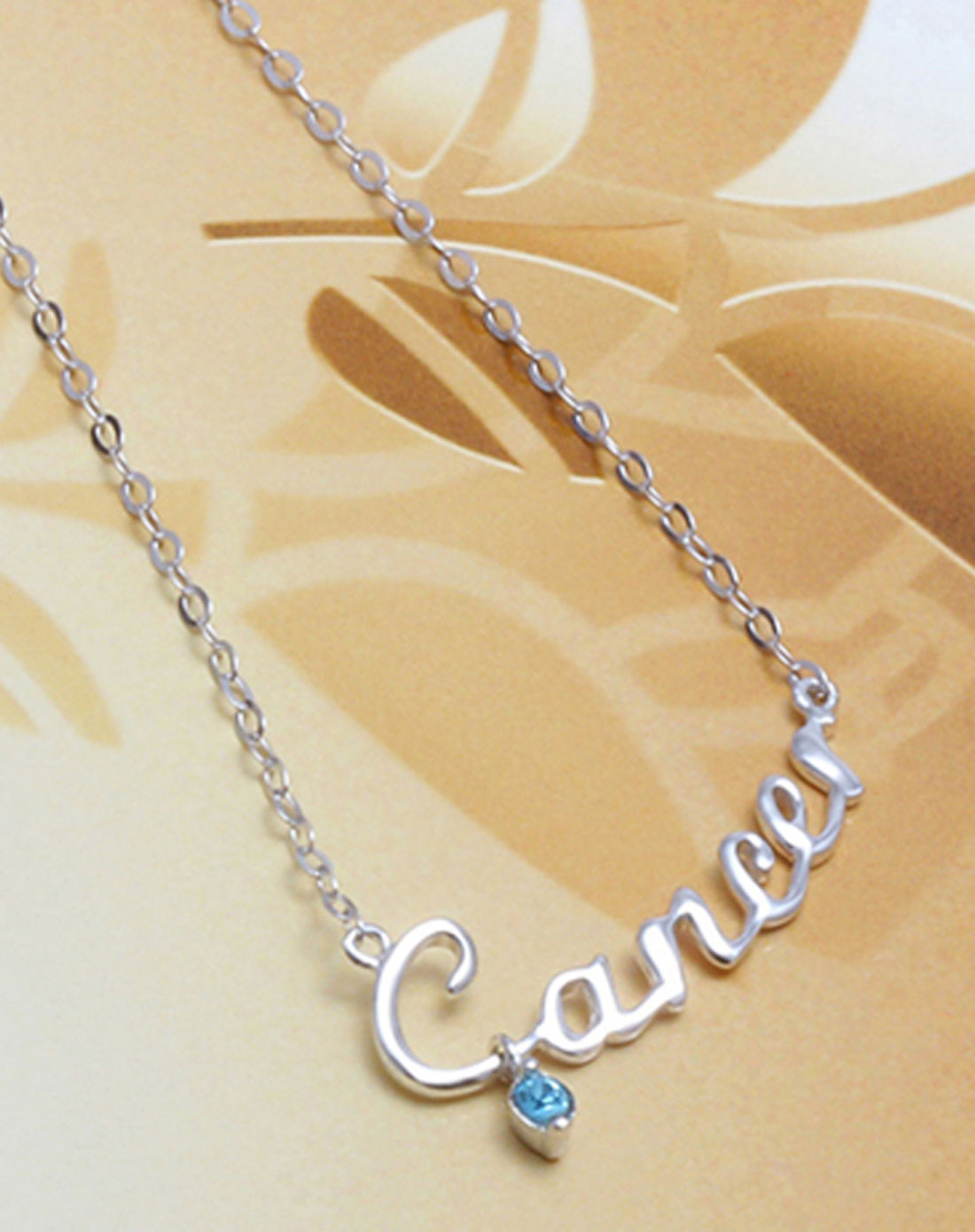 your-d星座传奇925银星座字母项链-巨蟹