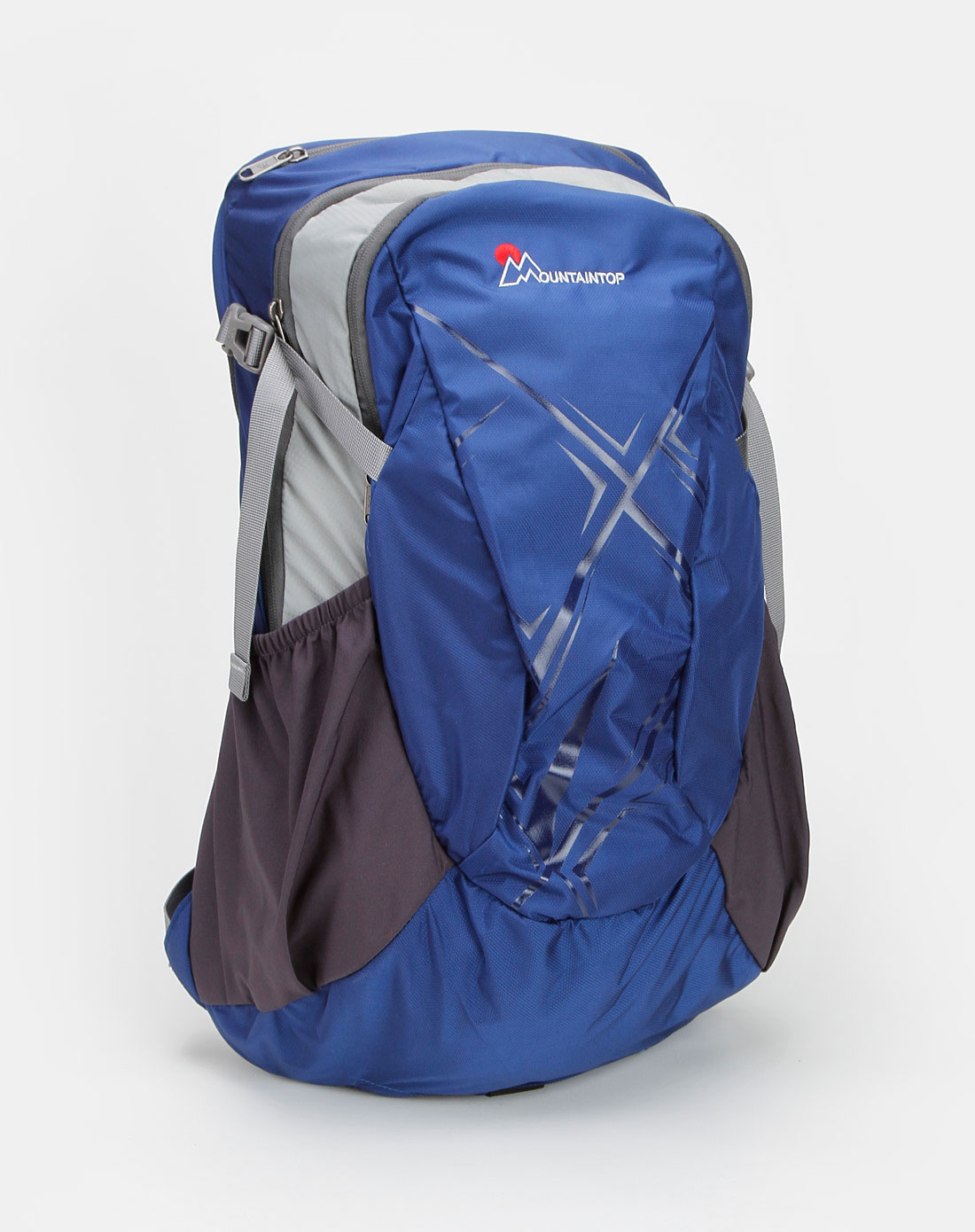 玛丁图mountaintop蓝/灰色时尚双肩包