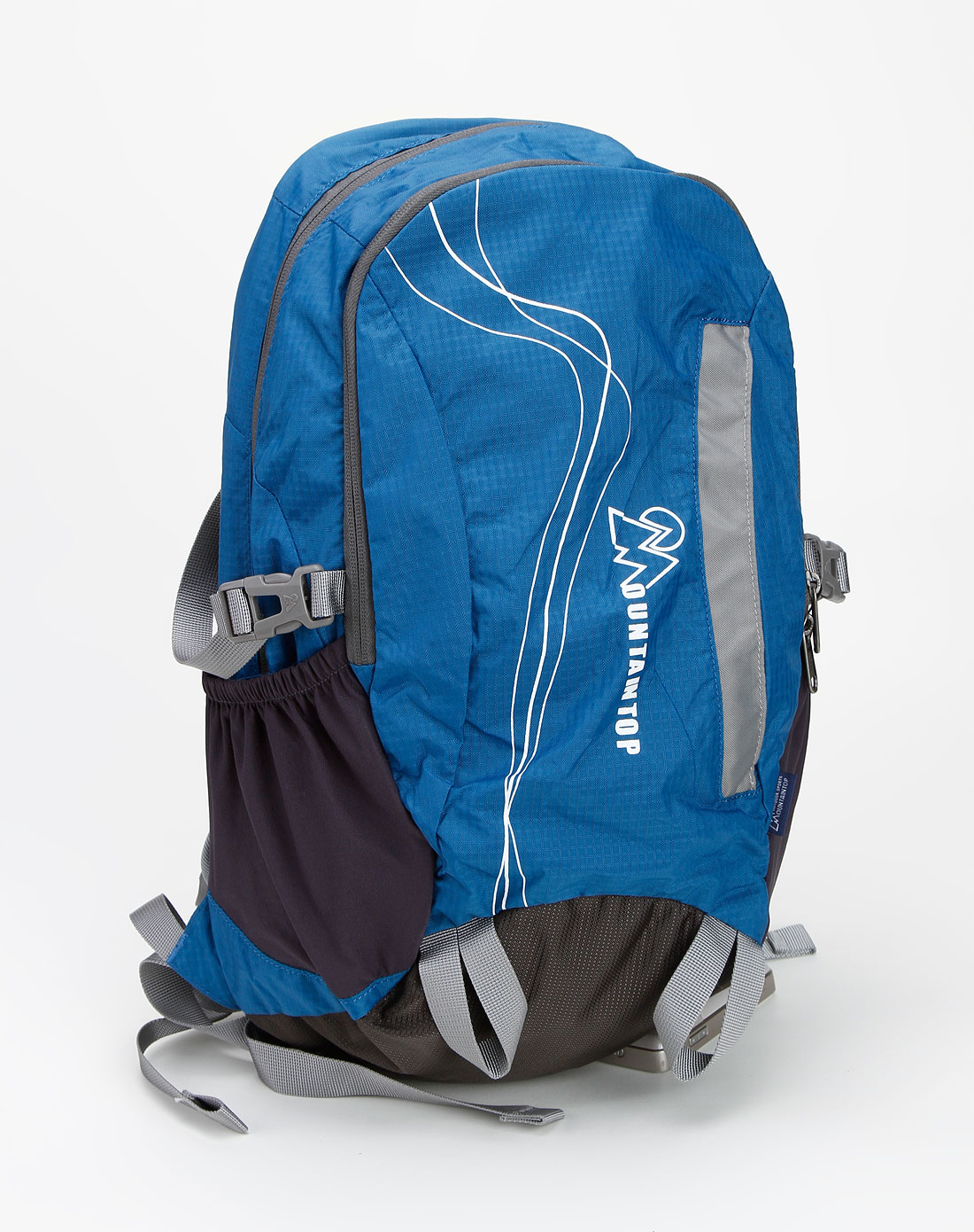 玛丁图mountaintop蓝/灰色时尚双肩包