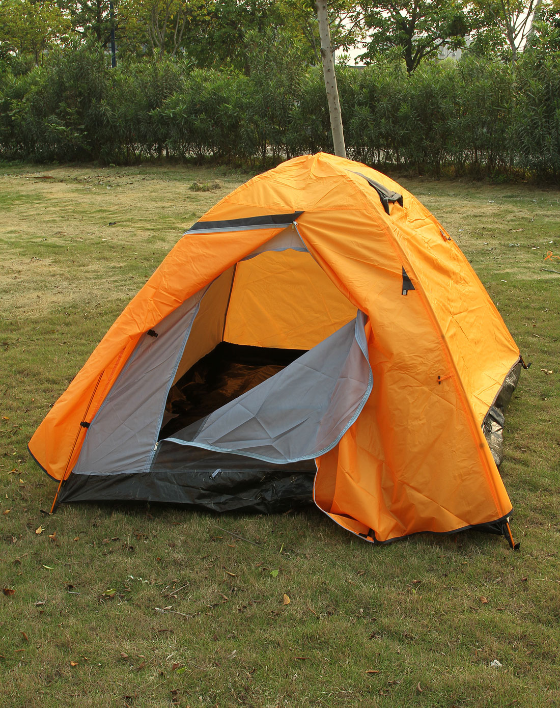 生活无限(男专场)邦马pangma 中性橙/黑色三人帐篷