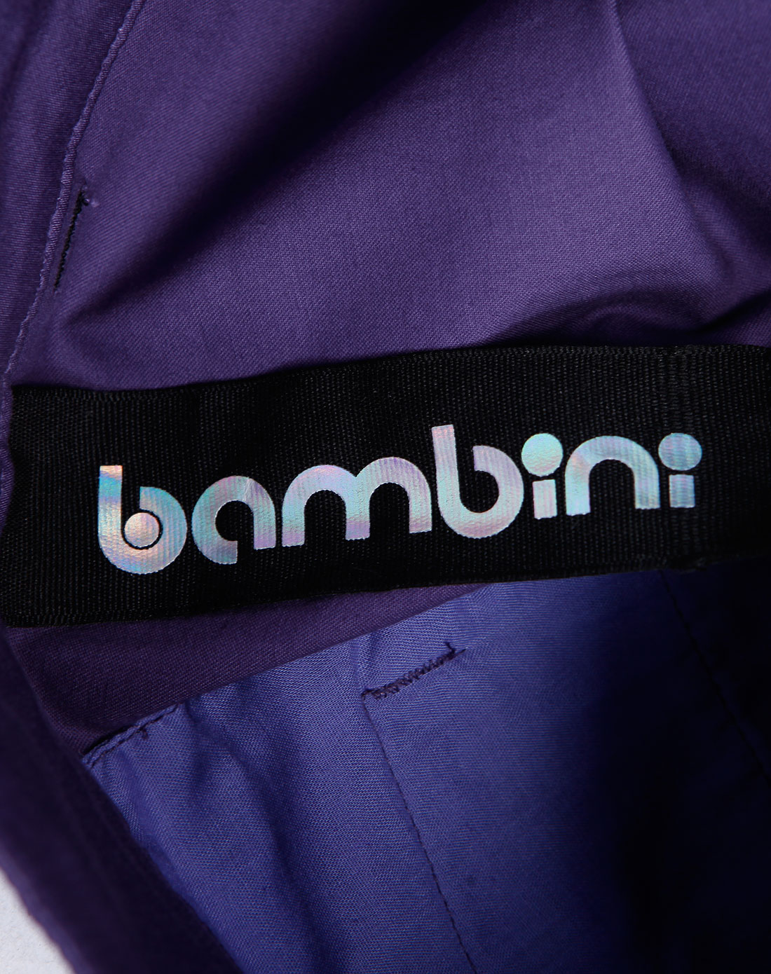 纯真传说bambini女款紫色双口袋短裤