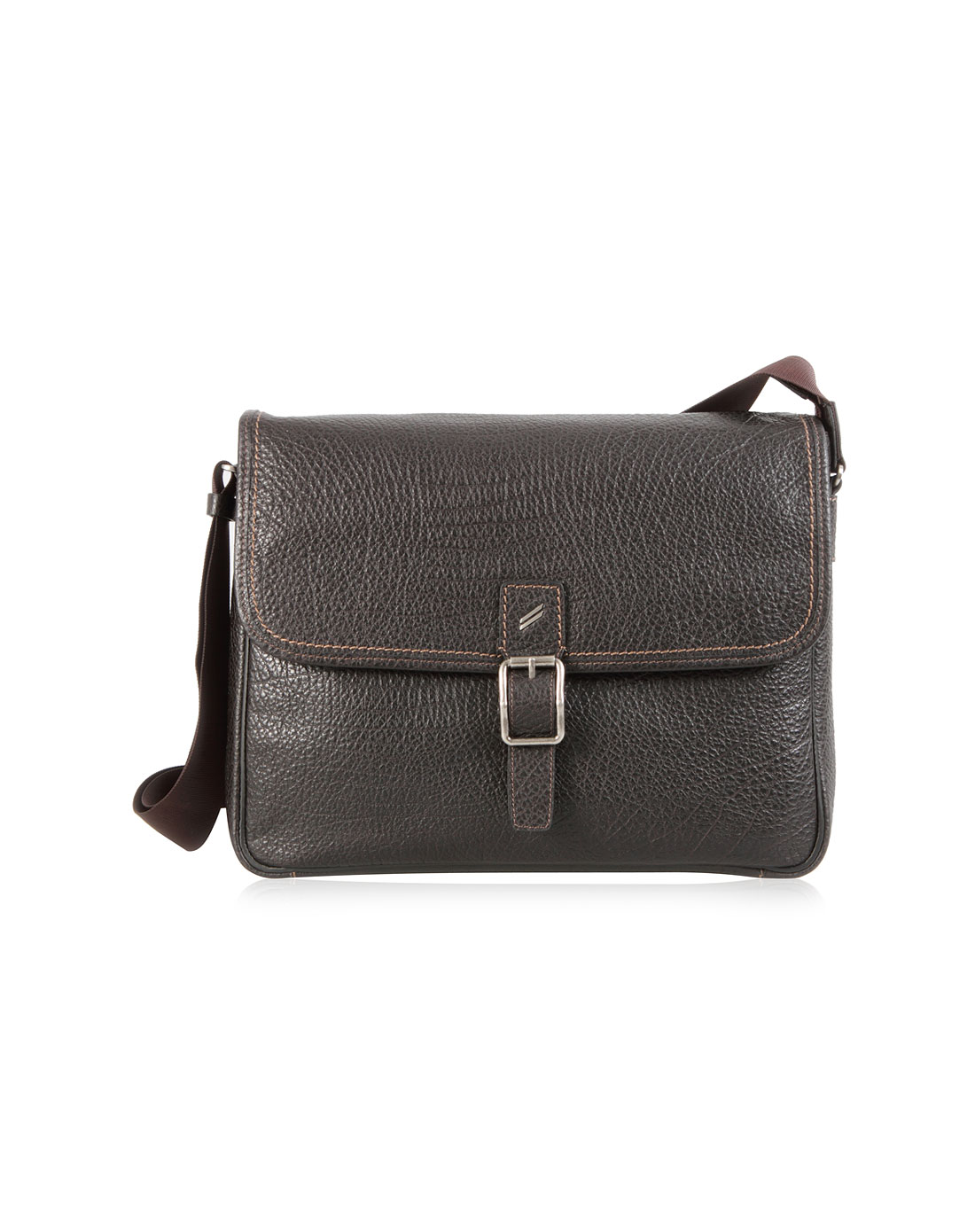 丹尼爱特daniel hechter男款深啡色盖头日字包_唯品会名牌时尚折扣网