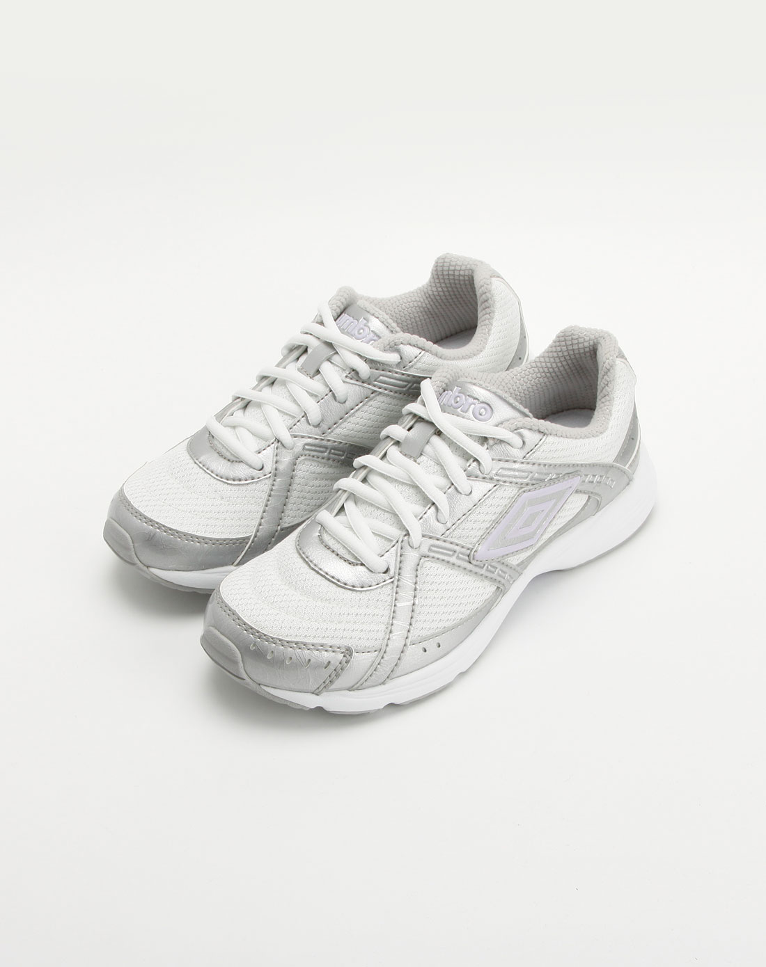 茵宝 女款白色个性休闲跑鞋