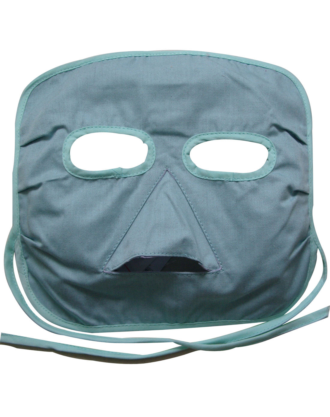 爱家&静蕾混合专场浅兰色金属纤维防辐射面罩