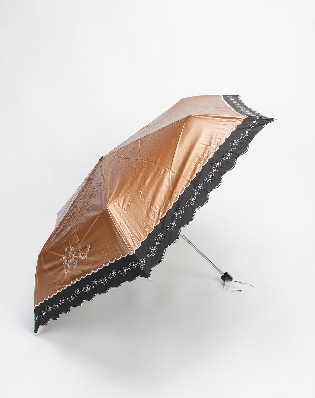 饰典sidi女款金色时尚太阳伞