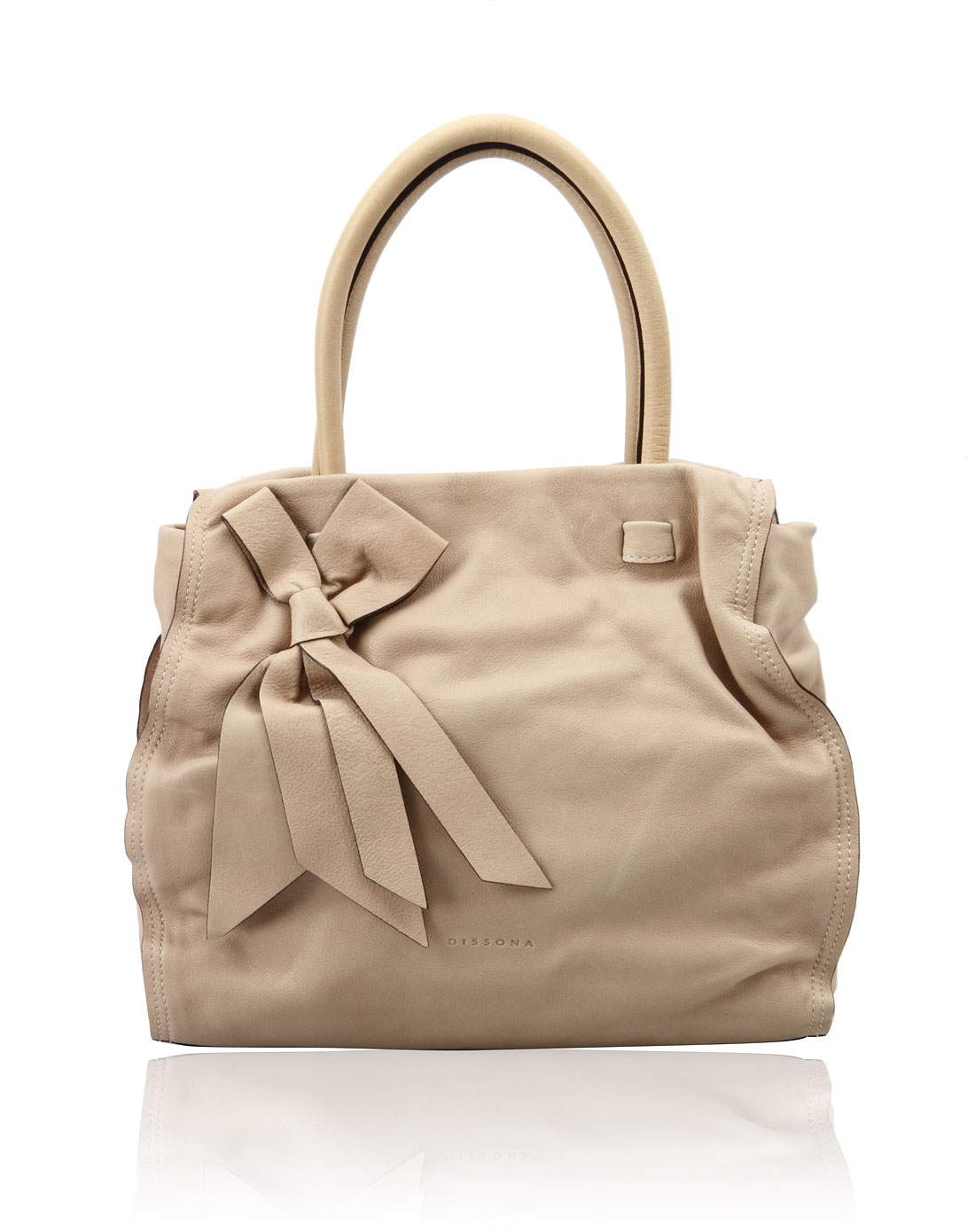 迪桑娜dissona女包专场-女款杏色背提包