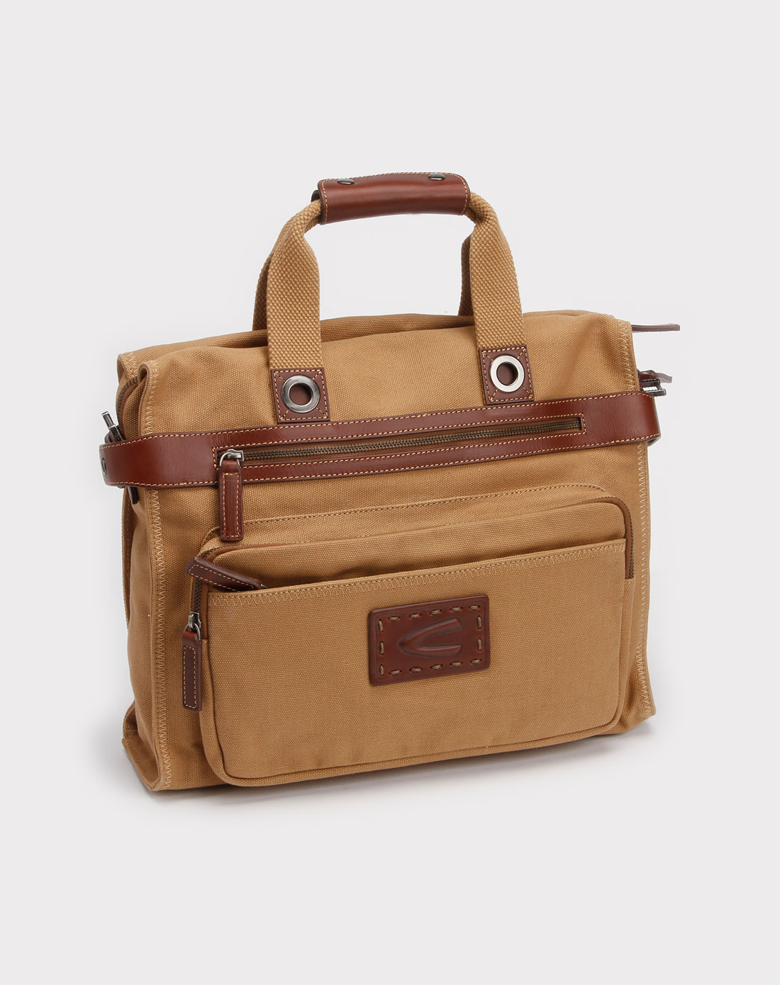 骆驼camel active-箱包专场帆布棕色单肩包