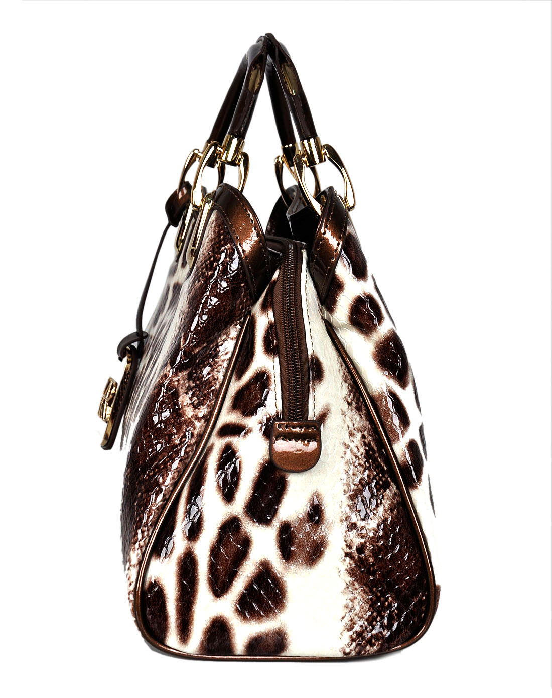 阿尔皮纳袋鼠女包啡色手提包