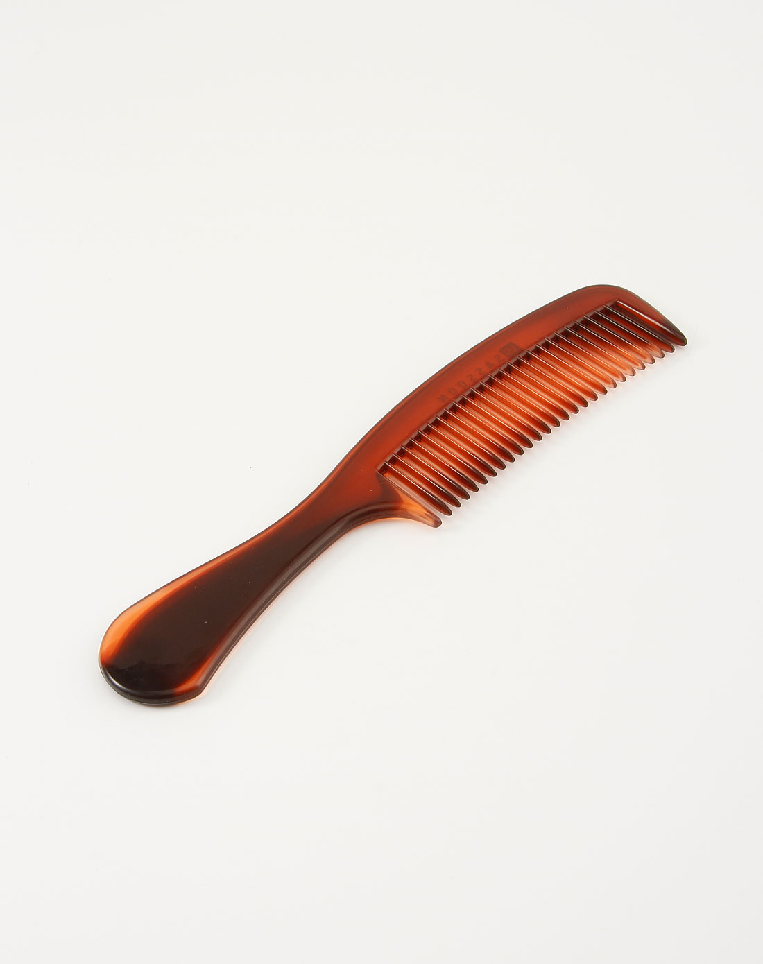 棕红色宽梳齿发梳