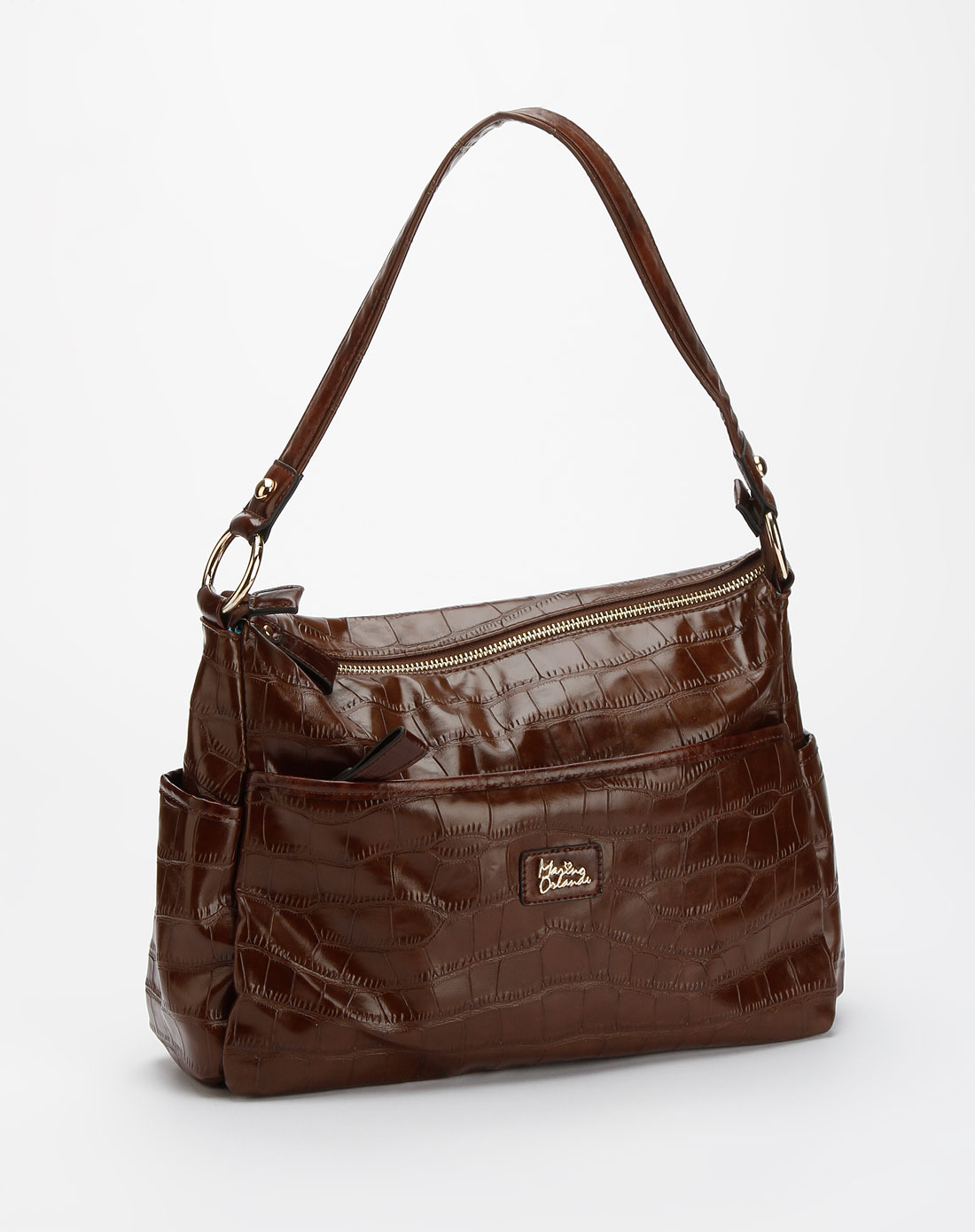 马连奴·奥兰迪-女包棕色时尚单肩包