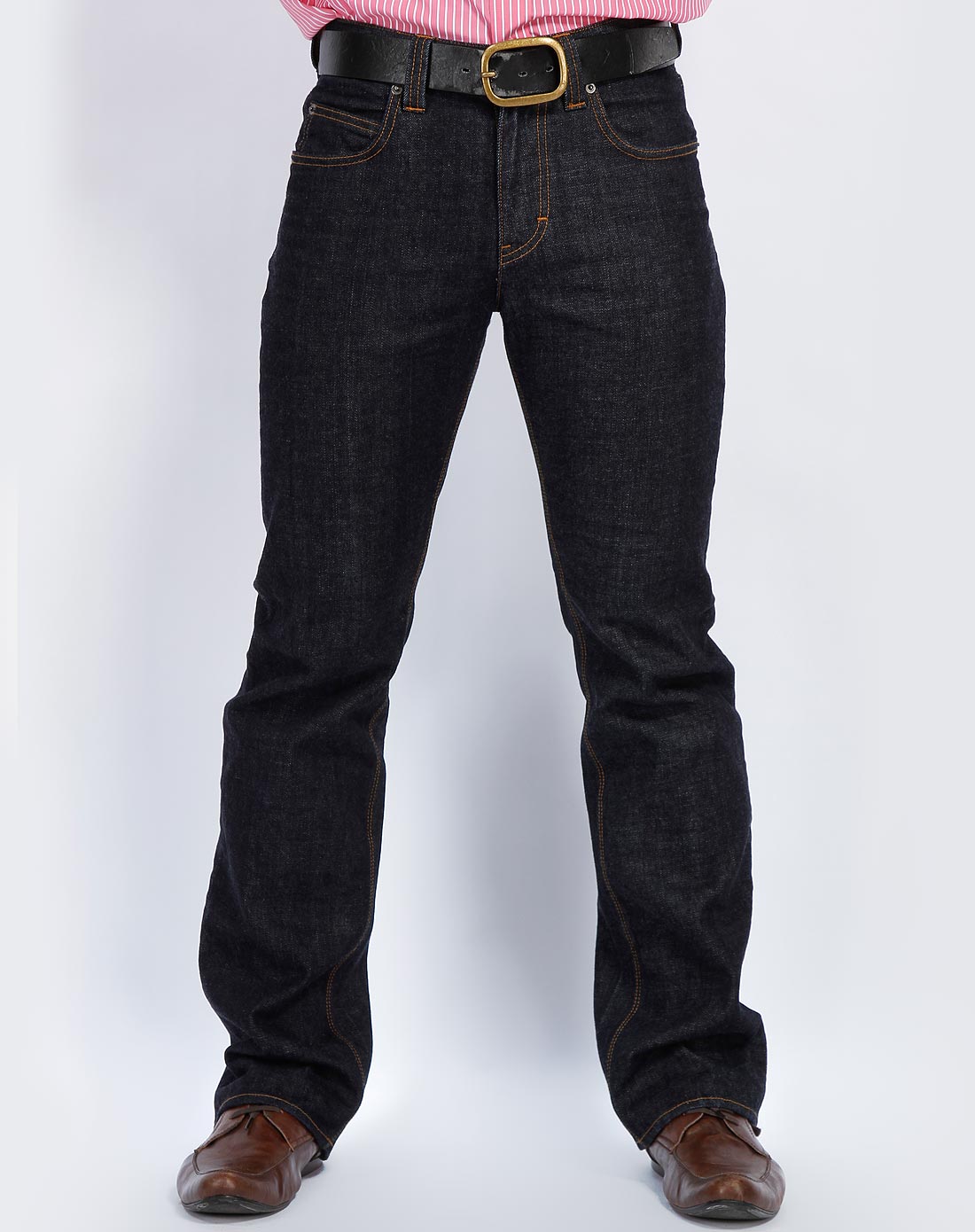 报喜鸟bono男款靛蓝色时尚牛仔裤