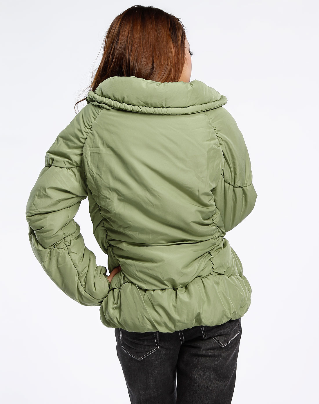 fox 女款浅绿色长袖外套