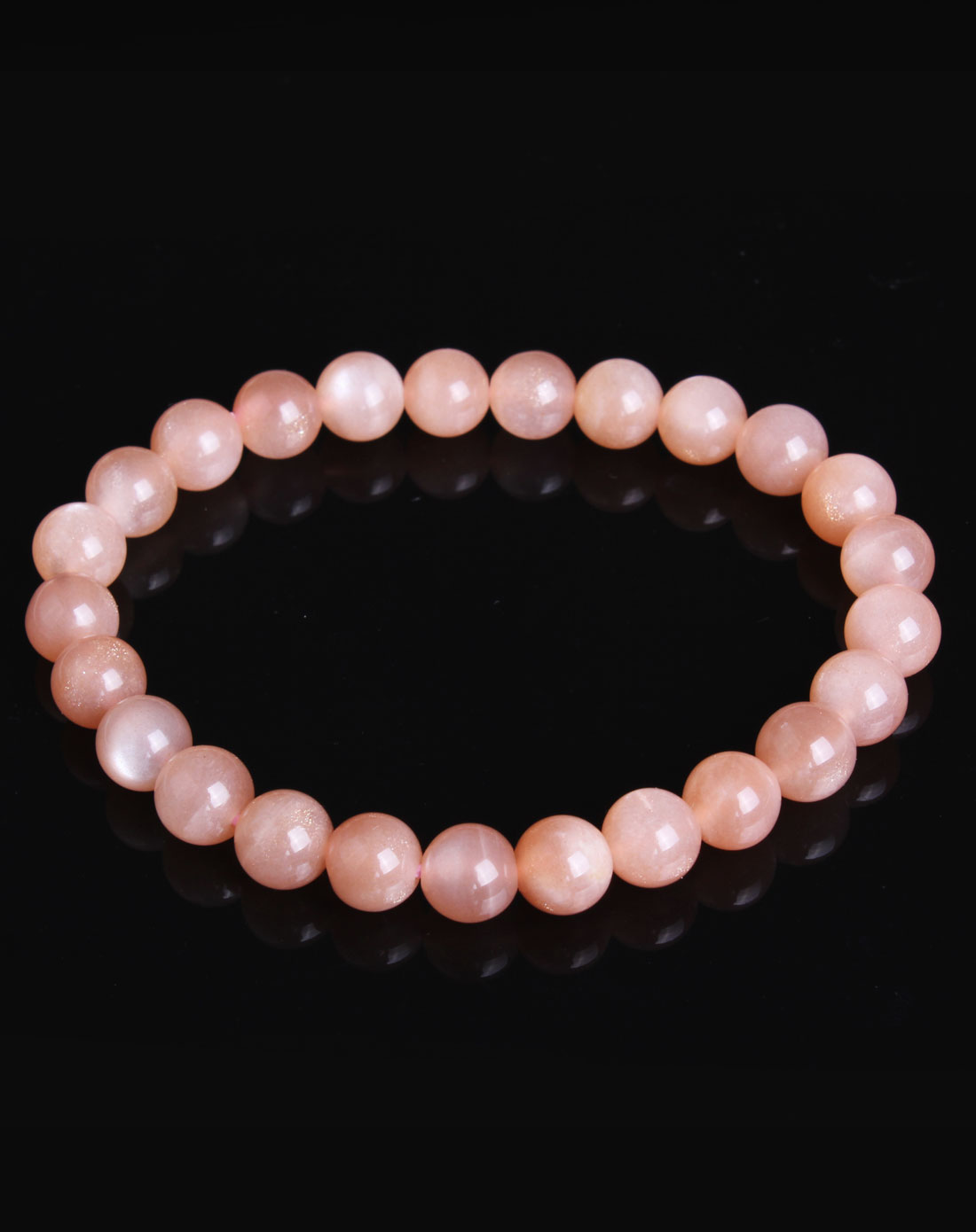 凝萃坊天然太阳石手链7mm