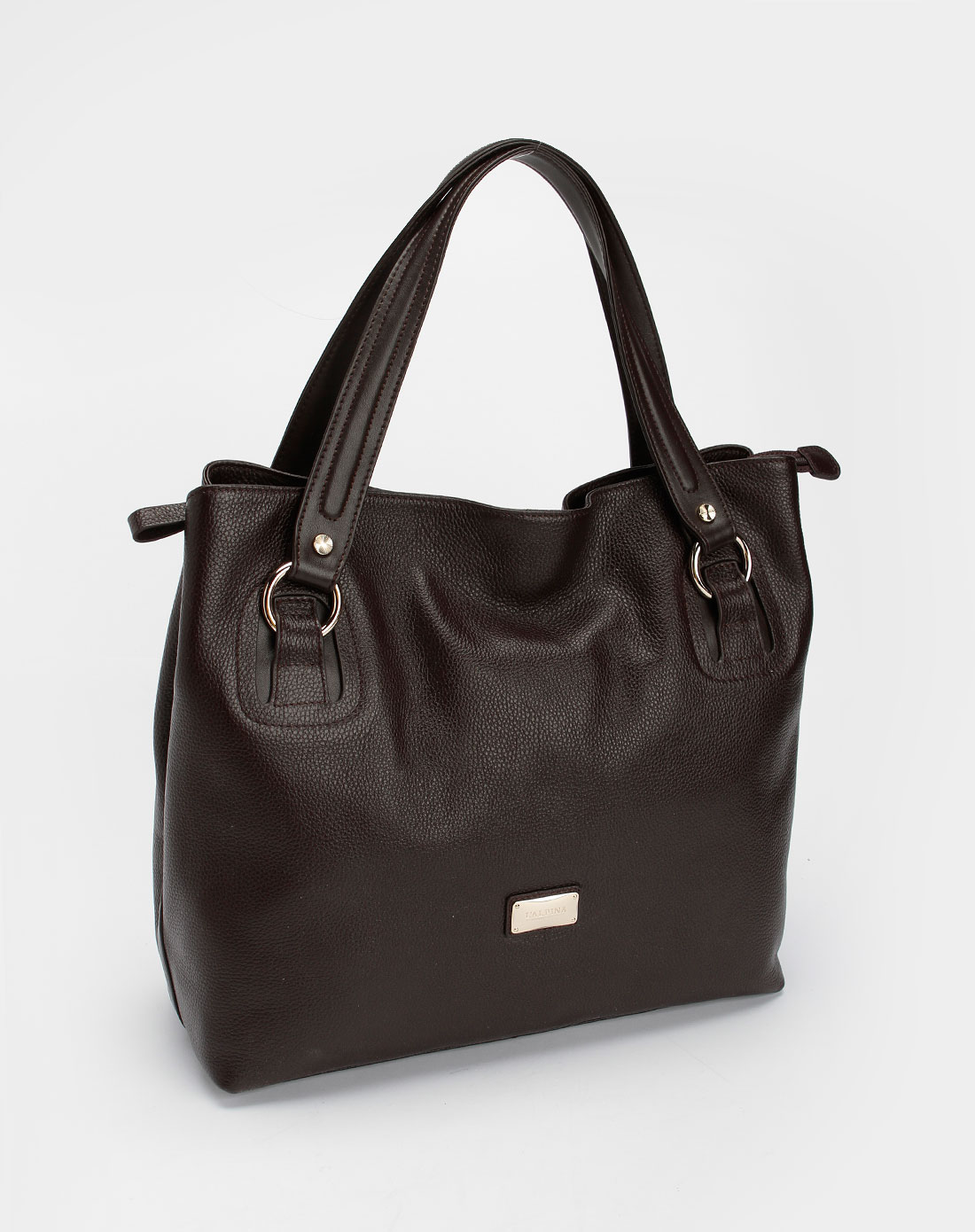 皮具饰品配件专场阿尔皮纳(袋鼠) 女款深棕色手提包